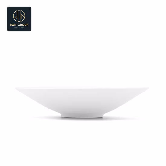 環境に優しいレストラン用セラミック皿チャージプレート使用